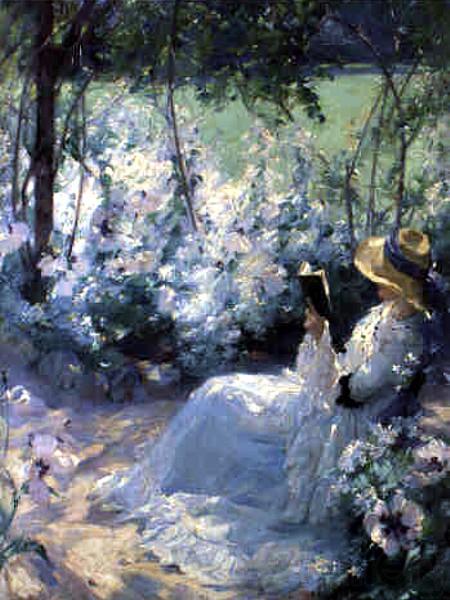 Frank Bramley Delicious Solitude Spain oil painting art